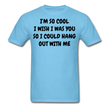 Load image into Gallery viewer, Adult T-Shirt - aquatic blue