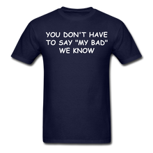 Load image into Gallery viewer, Adult T-Shirt - navy