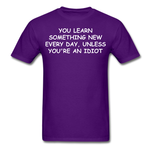 Adult T-Shirt - purple