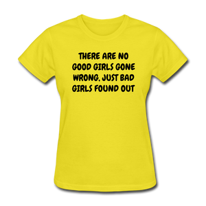Ladies T-Shirt - yellow