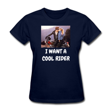 Load image into Gallery viewer, Ladies T-Shirt - navy