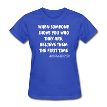 Load image into Gallery viewer, Ladies T-Shirt - royal blue