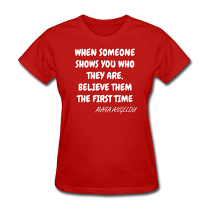 Ladies T-Shirt - red