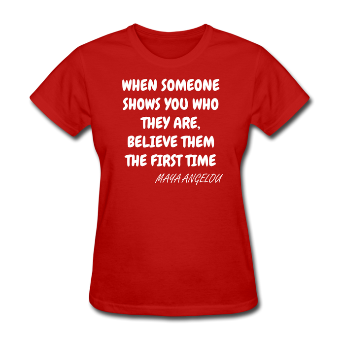 Ladies T-Shirt - red