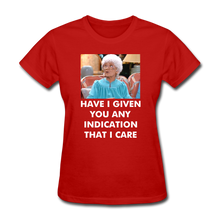 Load image into Gallery viewer, Ladies T-Shirt - red