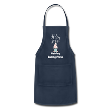 Load image into Gallery viewer, Adjustable Holiday Apron - navy