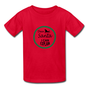 Holiday Kids' T-Shirt - red