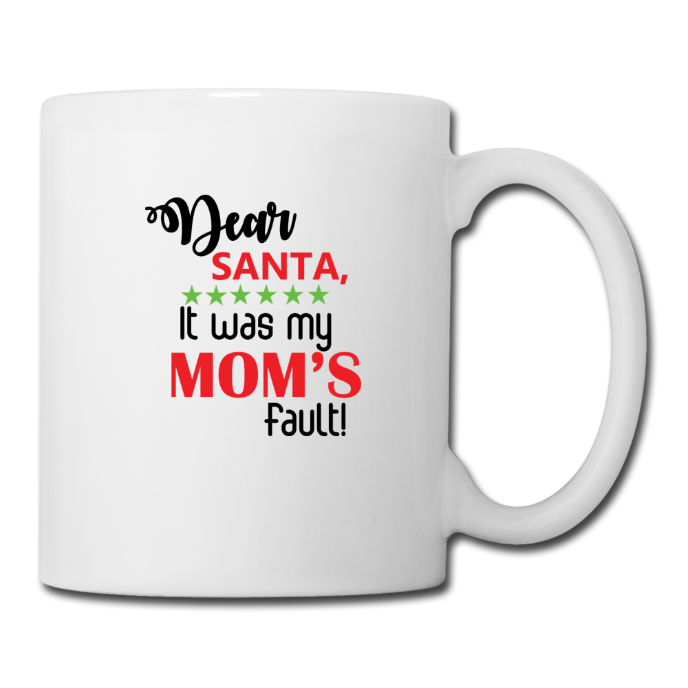 Holiday Coffee/Tea Mug Mom - white