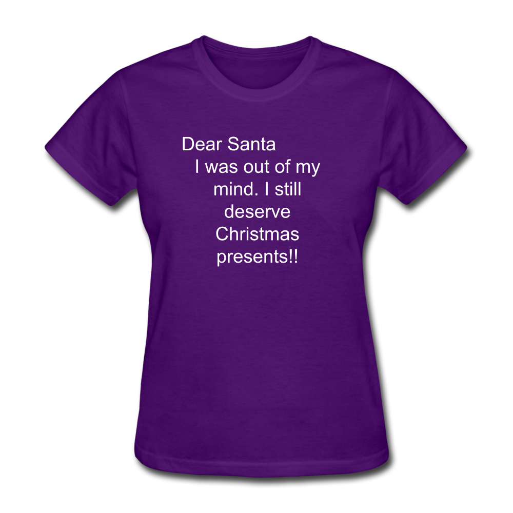 Holiday Women's T-Shirt - purple