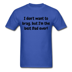 Adult T-Shirt - royal blue
