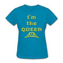 Load image into Gallery viewer, Ladies T-Shirt - turquoise