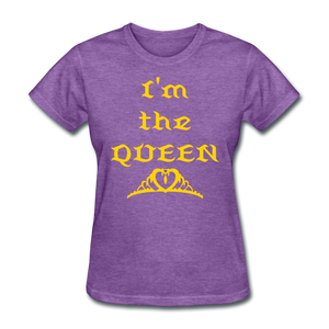 Ladies T-Shirt - purple heather