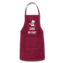 Load image into Gallery viewer, Adjustable Apron - burgundy