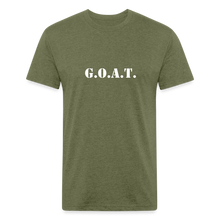 Load image into Gallery viewer, Fitted Cotton/Poly T-Shirt by Next Level - heather military green
